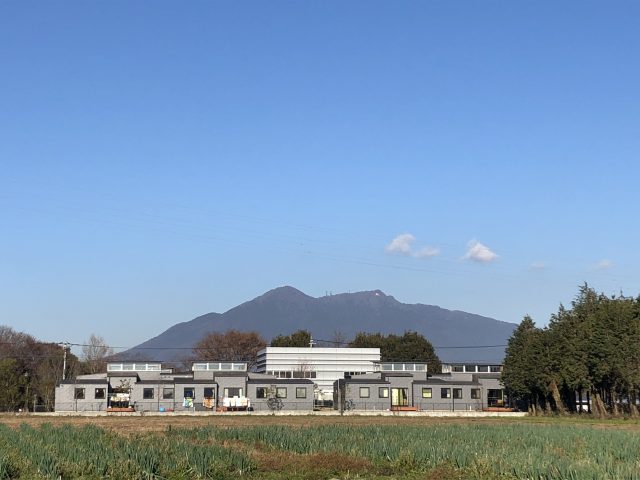 筑波愛児園と筑波山